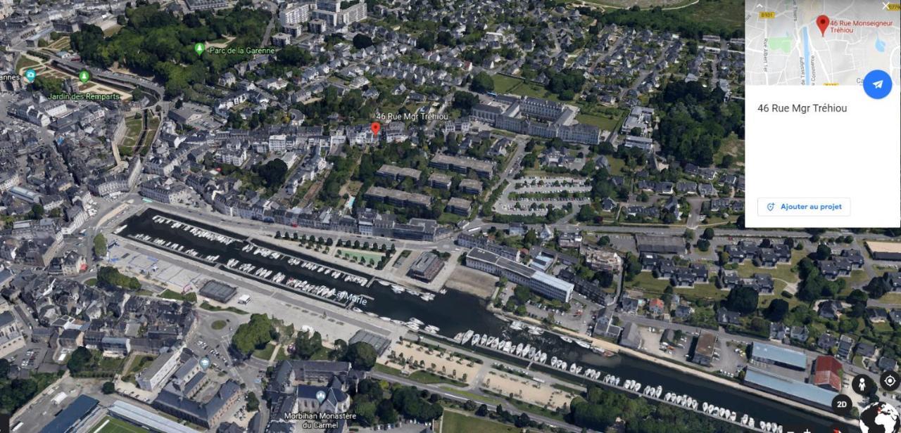 Du Mann Petite Maison Jardin A 100M Du Port De Vannes Avec Parking Exterior photo